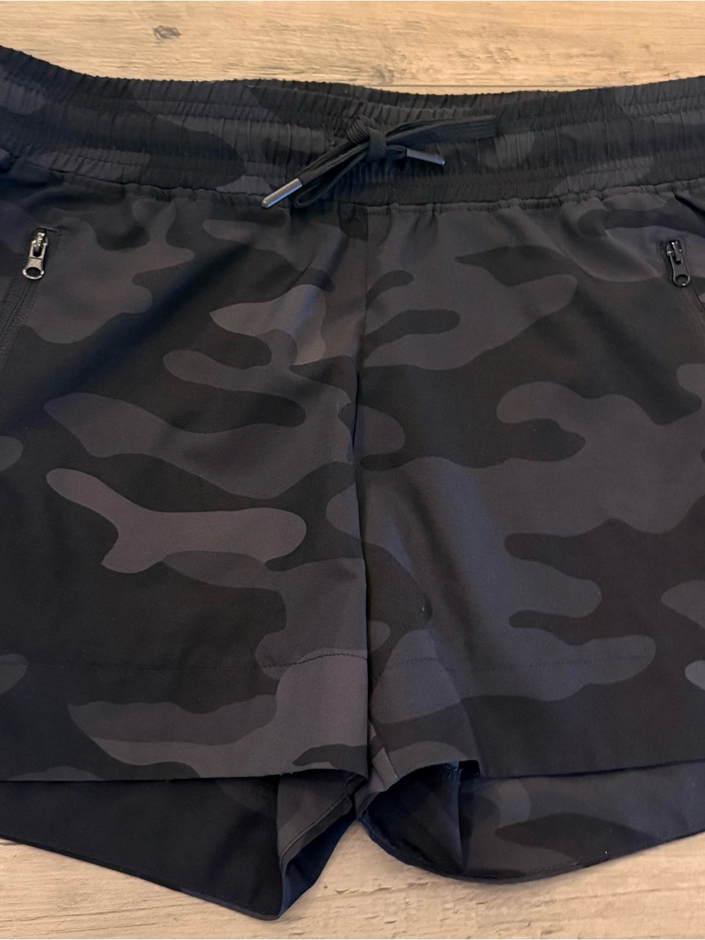 Women’s Black Camo Performance Shorts